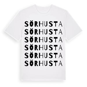Sör Husta ordlek t-shirt – ekologisk bomull t-shirt från Pinshirt