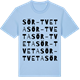 Blue Soul t-shirt med Sör-Tveta ordlek t-shirt