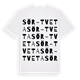 Sör-Tveta ordlek t-shirt