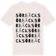 Vintage White t-shirt med Sörbäck ordlek t-shirt