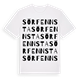 Sörfennsta ordlek t-shirt