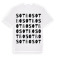Sotbo ordlek t-shirt