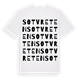 Sotvreten ordlek t-shirt