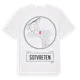 White t-shirt med Sotvreten t-shirt