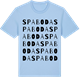 Blue Soul t-shirt med Spaboda ordlek t-shirt