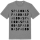 Mid Heather Gray t-shirt med Spaboda ordlek t-shirt