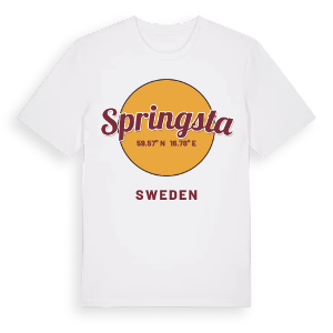 Springsta cirkel t-shirt – ekologisk bomull t-shirt från Pinshirt