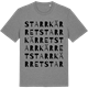 Mid Heather Gray t-shirt med Starrkärret ordlek t-shirt