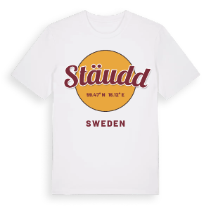 Stäudd cirkel t-shirt – ekologisk bomull t-shirt från Pinshirt