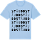 Blue Soul t-shirt med Stäudd ordlek t-shirt