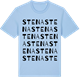 Blue Soul t-shirt med Stena ordlek t-shirt