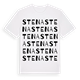 White t-shirt med Stena ordlek t-shirt