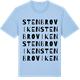 Blue Soul t-shirt med Stenbroviken ordlek t-shirt