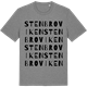 Mid Heather Gray t-shirt med Stenbroviken ordlek t-shirt