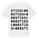 Stensborg ordlek t-shirt