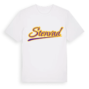 Stenvad baseball t-shirt – ekologisk bomull t-shirt från Pinshirt