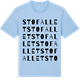 Blue Soul t-shirt med Stofallet ordlek t-shirt