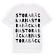 Stora Bäckarna ordlek t-shirt