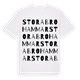 Stora Brohammar ordlek t-shirt