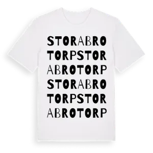 Stora Brotorp ordlek t-shirt – ekologisk bomull t-shirt från Pinshirt