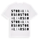 Stora Liarsbo ordlek t-shirt