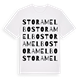 Stora Melbo ordlek t-shirt