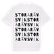 Stora Rävsvik ordlek t-shirt