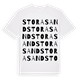 Stora Sand ordlek t-shirt