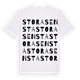 White t-shirt med Stora Sensta ordlek t-shirt