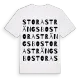 Stora Strängsbo ordlek t-shirt