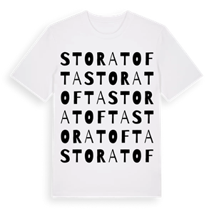 Stora Tofta ordlek t-shirt – ekologisk bomull t-shirt från Pinshirt