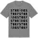 Mid Heather Gray t-shirt med Storängstorp ordlek t-shirt
