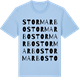 Blue Soul t-shirt med Stormarbo ordlek t-shirt