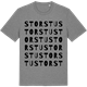 Mid Heather Gray t-shirt med Storstu ordlek t-shirt