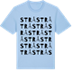 Blue Soul t-shirt med Strå ordlek t-shirt