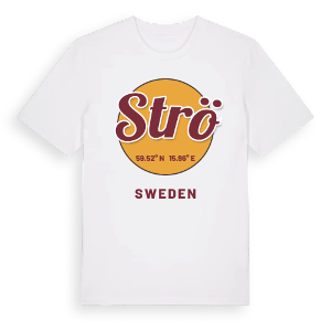 Strö cirkel t-shirt – ekologisk bomull t-shirt från Pinshirt