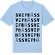 Blue Soul t-shirt med Svepnäs ordlek t-shirt