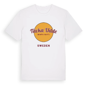 Täcka udde cirkel t-shirt – ekologisk bomull t-shirt från Pinshirt