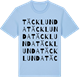 Blue Soul t-shirt med Täcklunda ordlek t-shirt