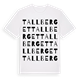 Tallberget ordlek t-shirt