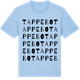 Blue Soul t-shirt med Tappebo ordlek t-shirt