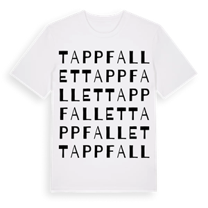 Tappfallet ordlek t-shirt – ekologisk bomull t-shirt från Pinshirt