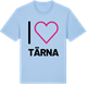 Blue Soul t-shirt med Jag älskar Tärna t-shirt stort tryck