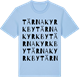 Blue Soul t-shirt med Tärna kyrkby ordlek t-shirt