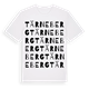 White t-shirt med Tärneberg ordlek t-shirt