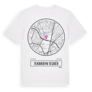Teknikbyn Tegnér t-shirt – ekologisk bomull t-shirt från Pinshirt