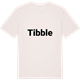 Vintage White t-shirt med Tibble fetstil t-shirt