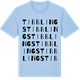 Blue Soul t-shirt med Tibblings ordlek t-shirt