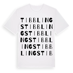 Tibblings ordlek t-shirt – ekologisk bomull t-shirt från Pinshirt