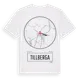White t-shirt med Tillberga t-shirt